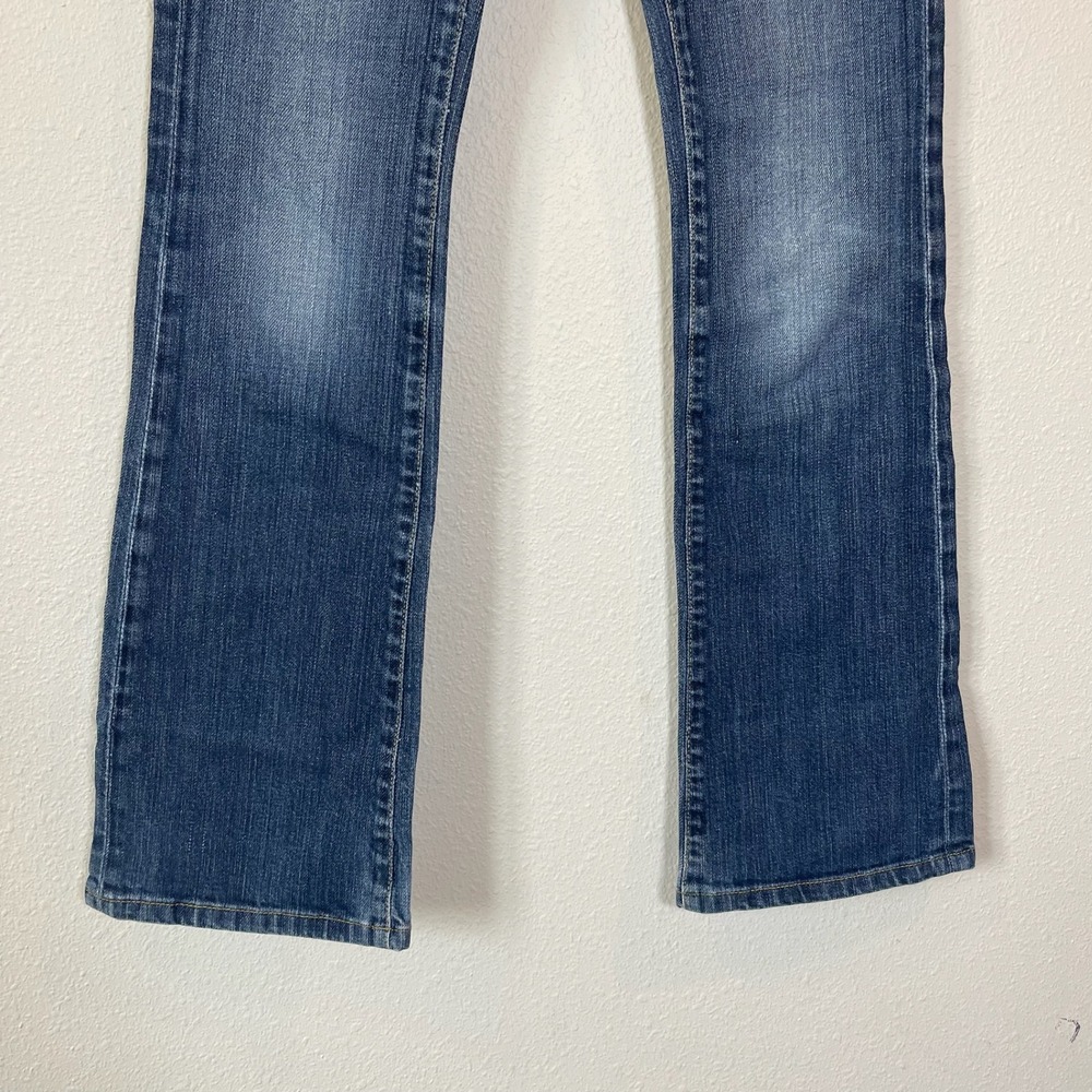 AG Adriano Goldschmied The Angel Bootcut Jeans Medium‎ Wash Blue Low Rise Y2K - Picture 3 of 9